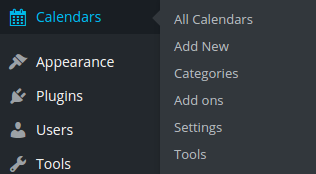 Add New calendar
